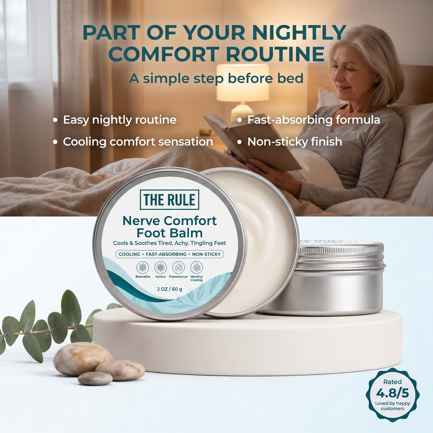 THE RULE — Nerve Comfort Foot Balm