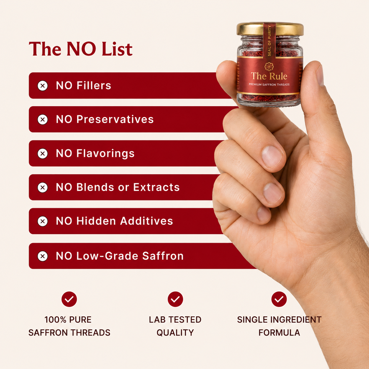 The Rule - Premium Saffron Thread