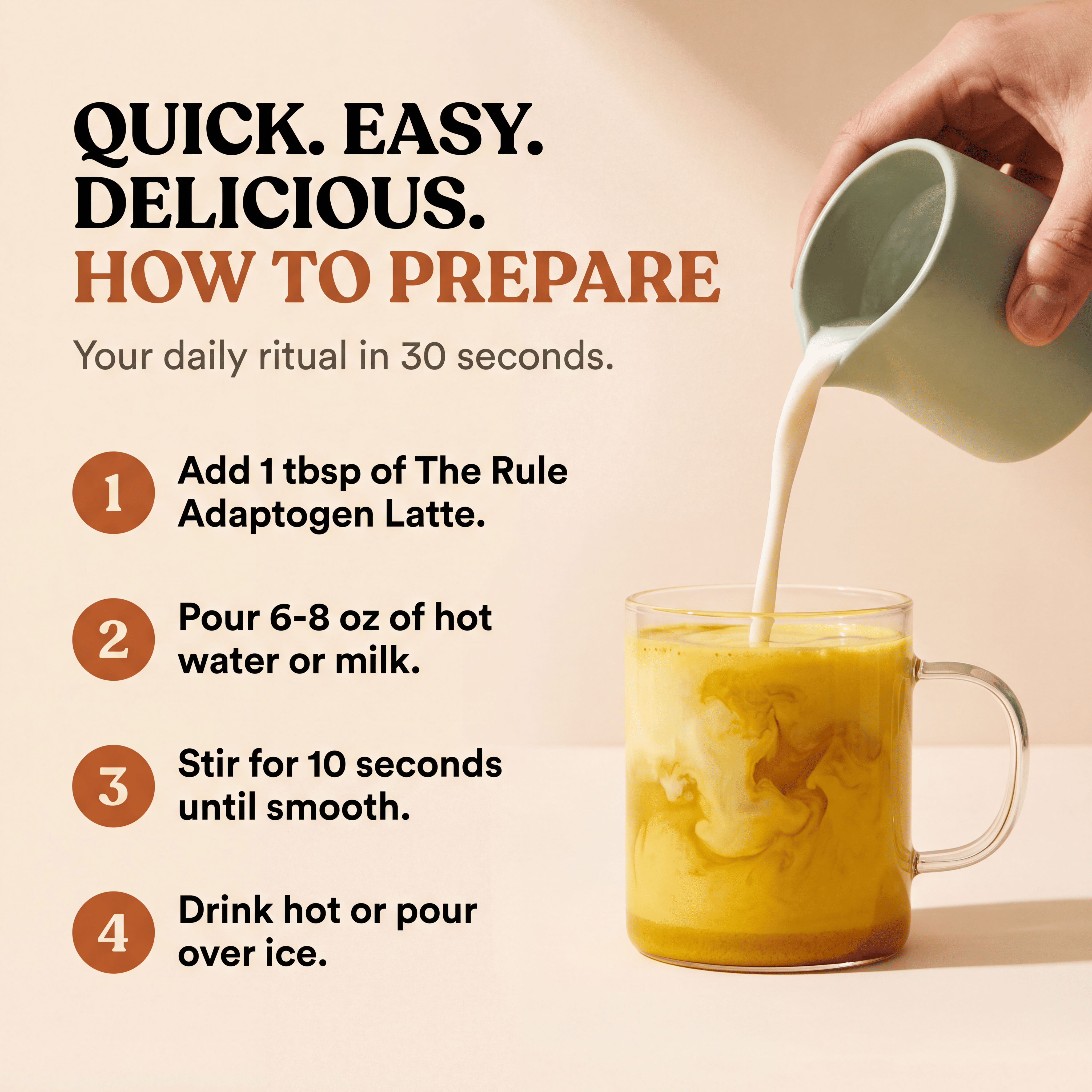 The Rule - Adaptogen Latte