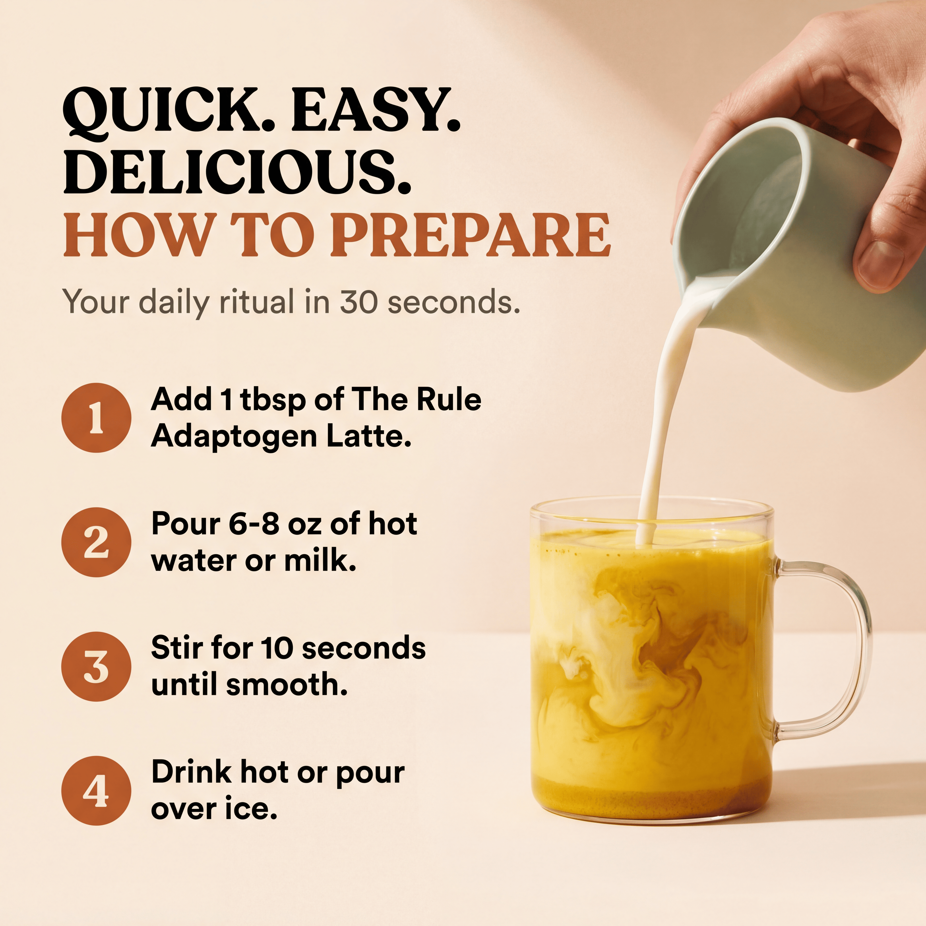 The Rule - Adaptogen Latte