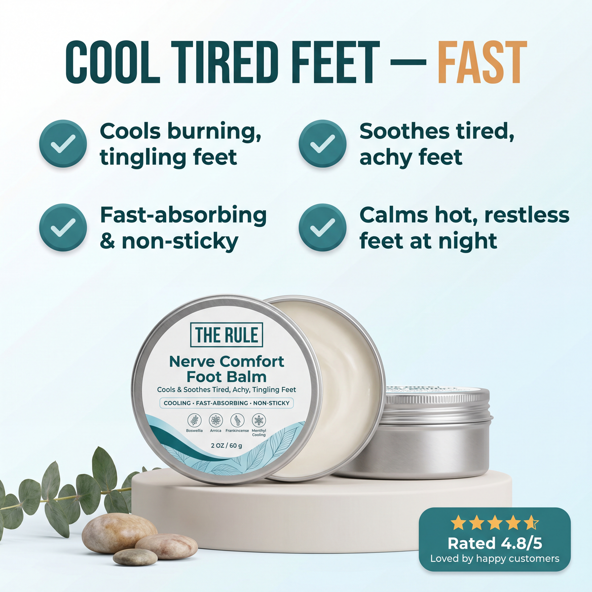 THE RULE — Nerve Comfort Foot Balm