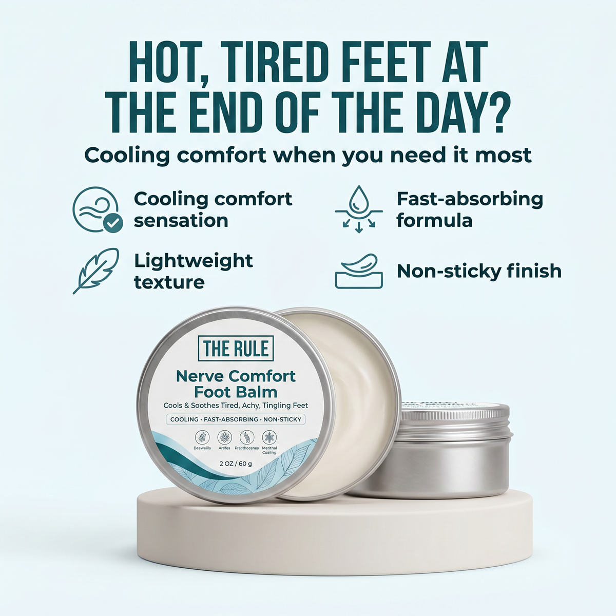 THE RULE — Nerve Comfort Foot Balm