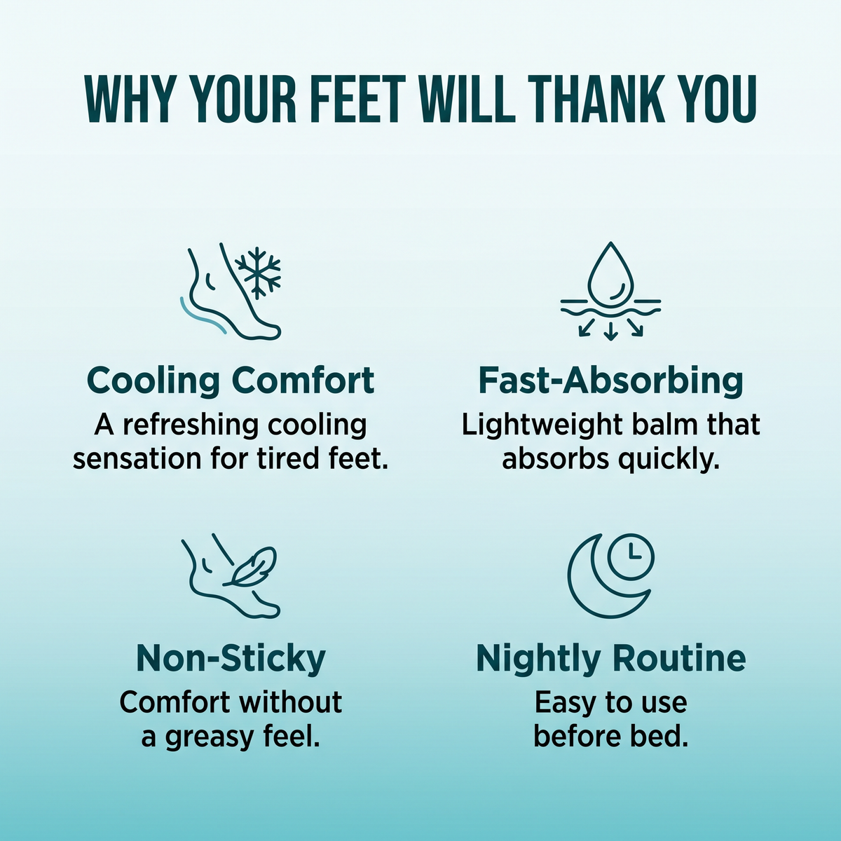 THE RULE — Nerve Comfort Foot Balm
