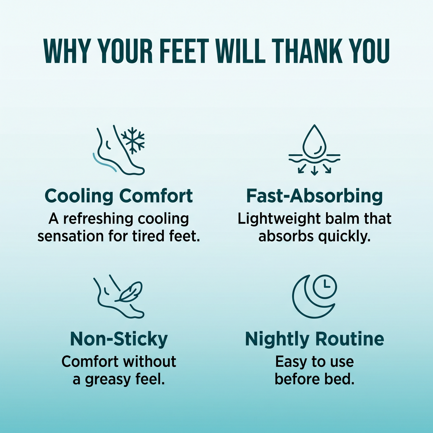 THE RULE — Nerve Comfort Foot Balm