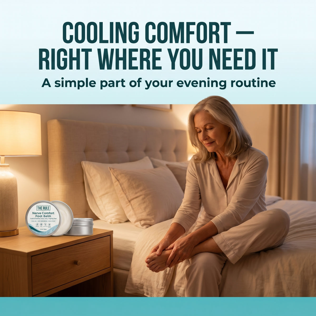 THE RULE — Nerve Comfort Foot Balm