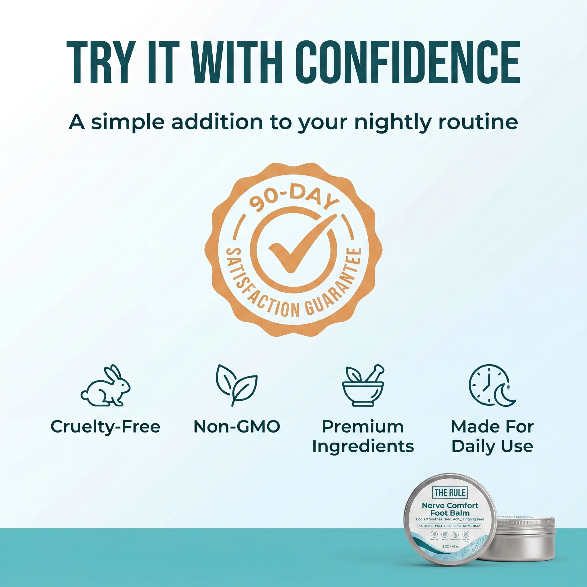 THE RULE — Nerve Comfort Foot Balm