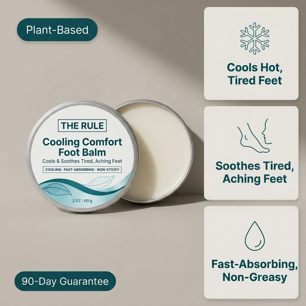 The Rule - Cooling Comfort Foot Balm