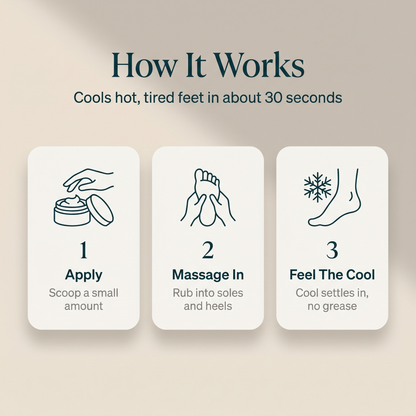 The Rule - Cooling Comfort Foot Balm